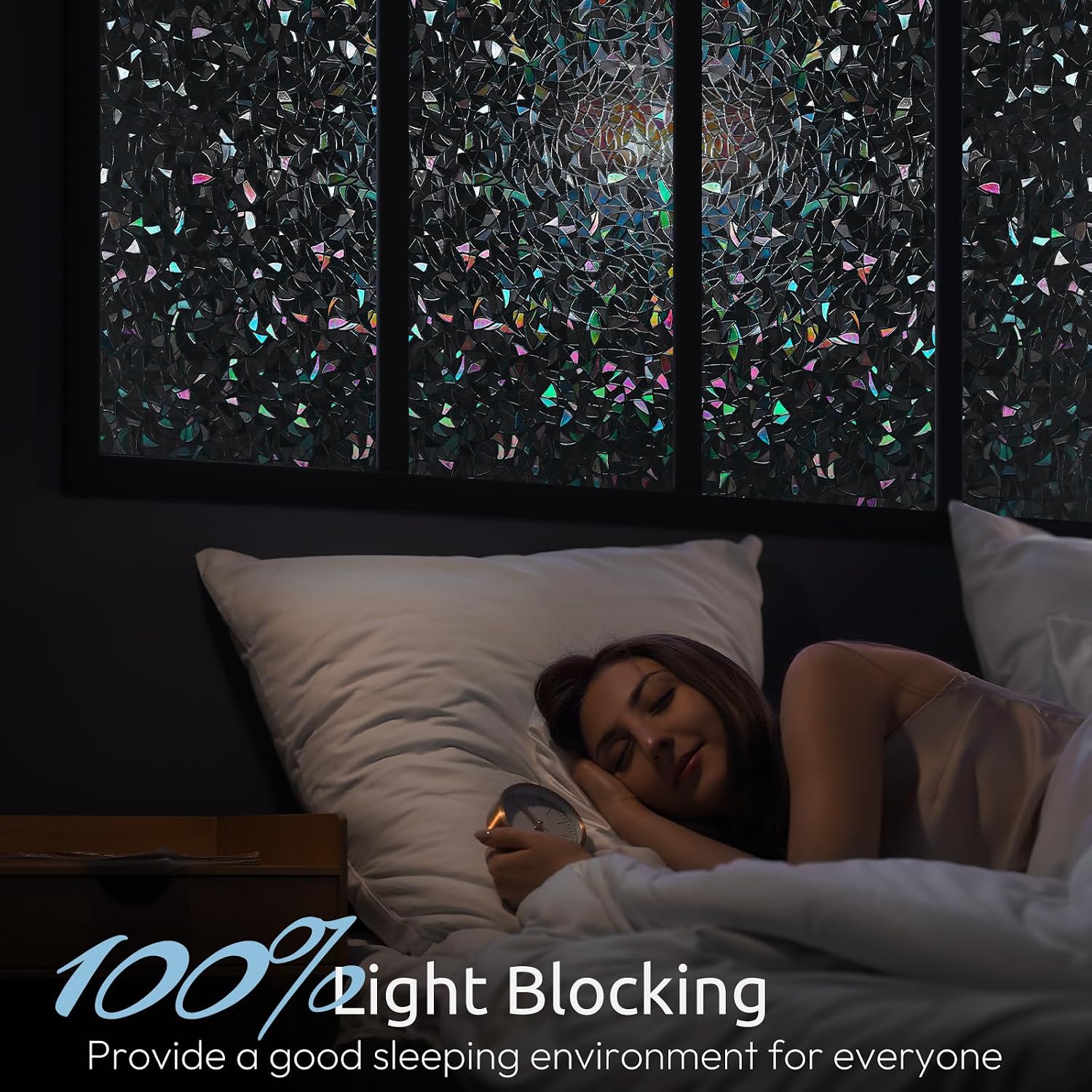 Detalle 2 de rabbitgoo Window Privacy Film 11.8" x 78.7