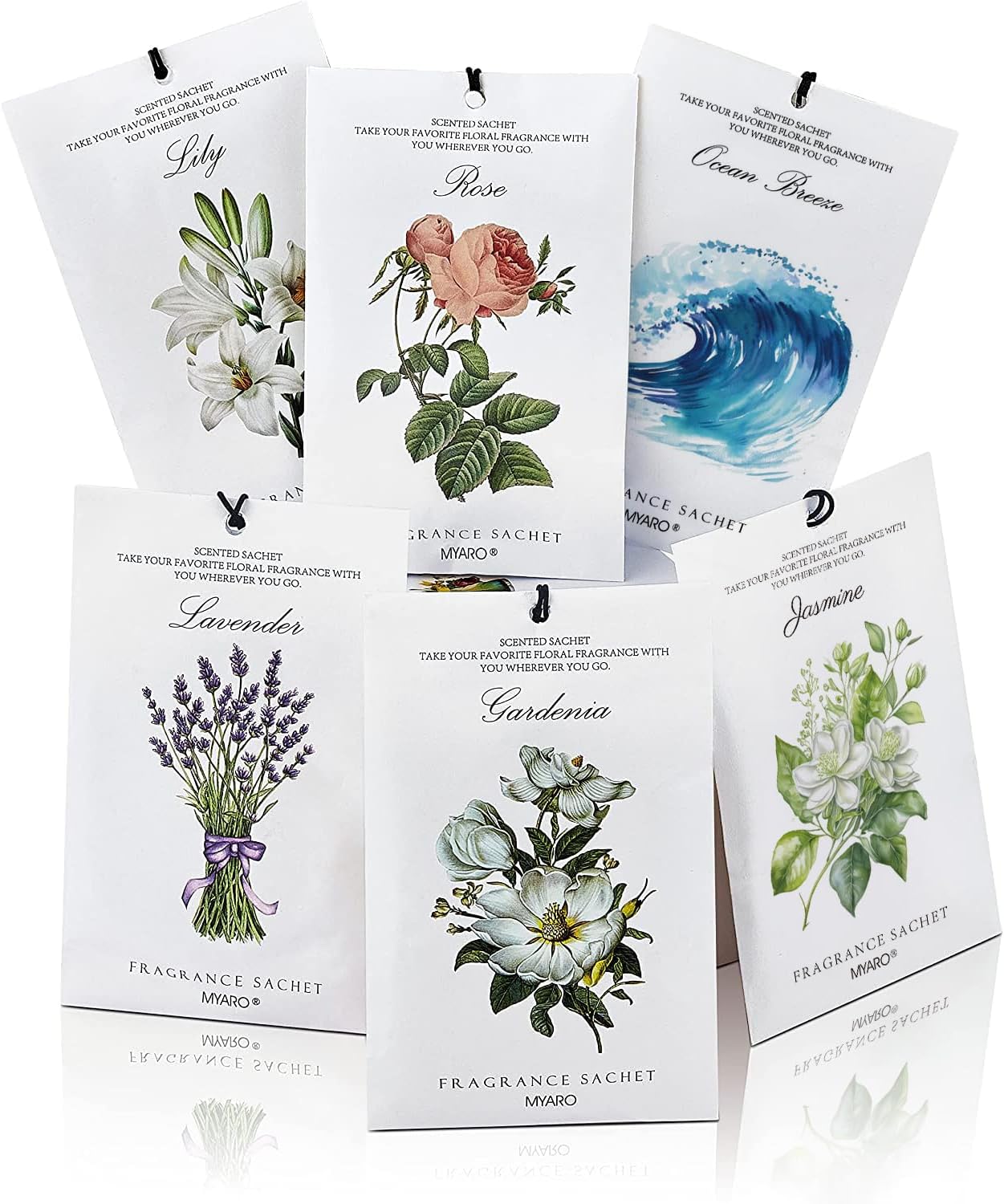 Detalle de MYARO Scented Sachets, 12-Pack