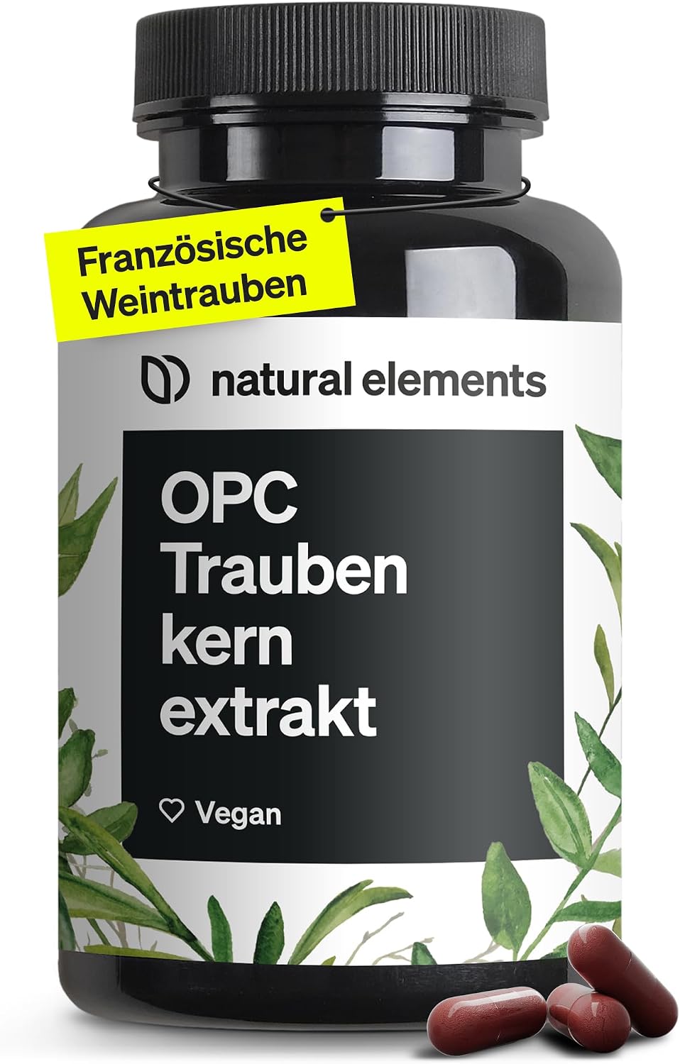 Detalle de natural elements OPC Traubenkernextrakt 240 Kapseln đ
