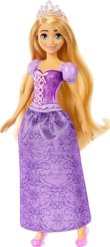 Detalle de Mattel Disney Princess Rapunzel: Bambola alla moda con outfit originale
