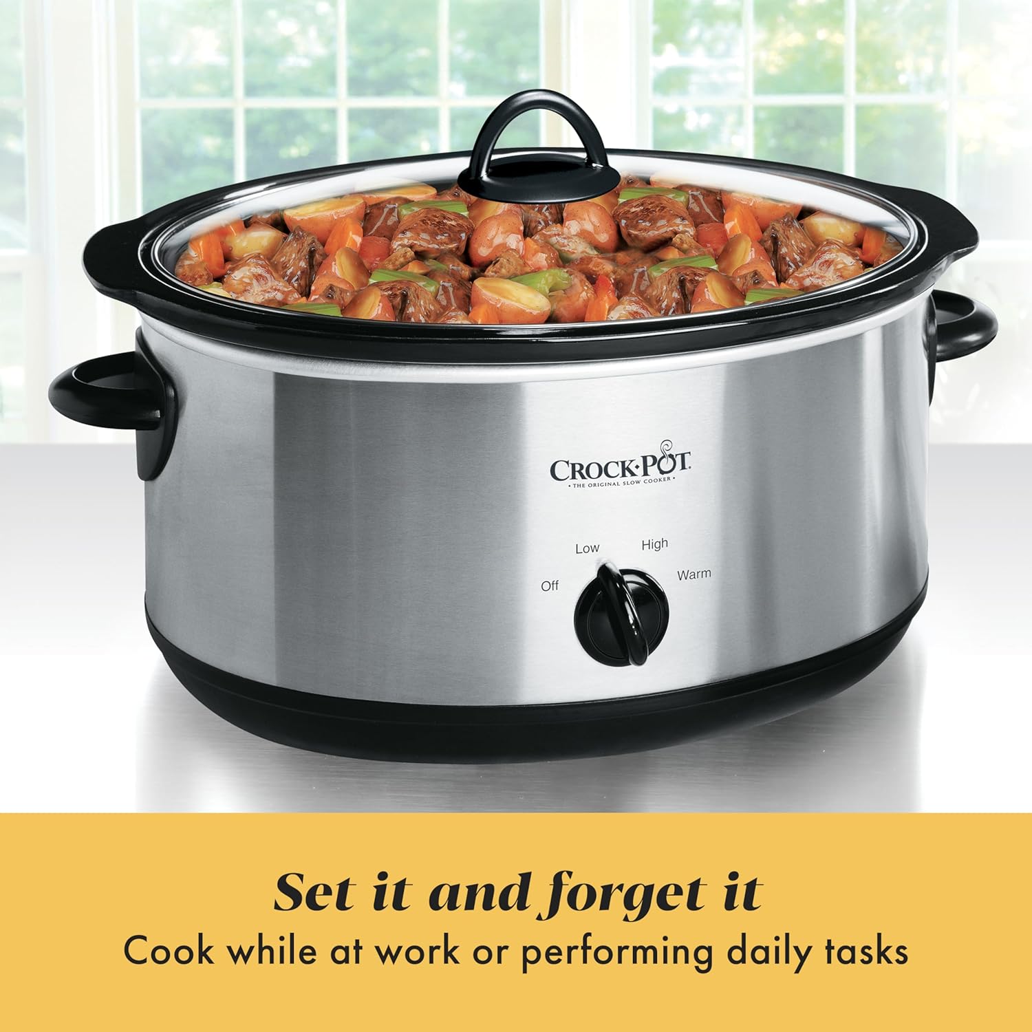 Thumbnail 4 de Crock-Pot SCV700-S-BR 7‑quart slow cooker 🍲