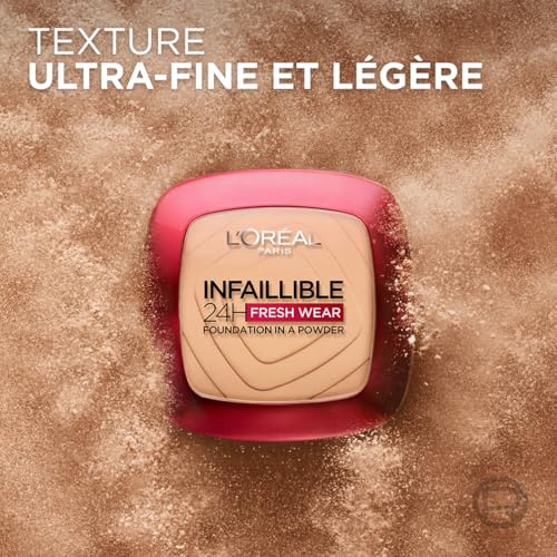 Thumbnail 6 de L'Oréal Paris Infaillible 24H Fresh Wear Fond de Teint Poudre Beige Doré 9 g — avis et fiche d’achat