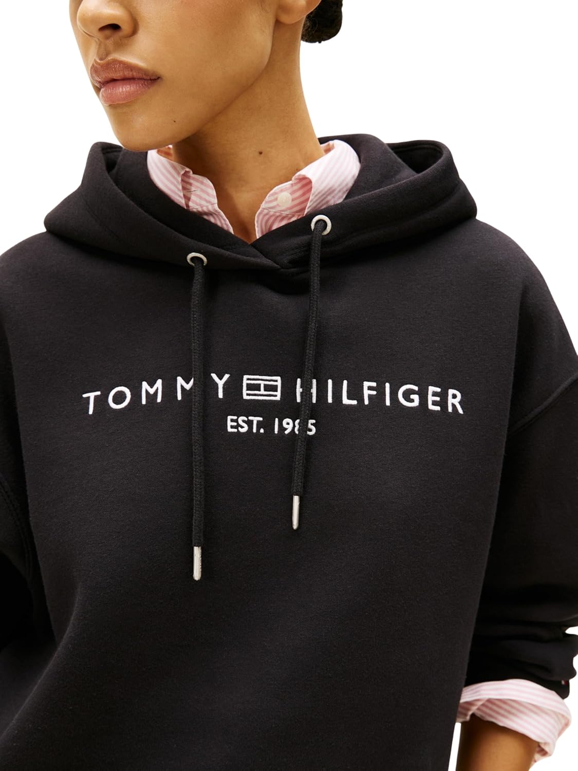 Detalle de Felpa con cappuccio Tommy Hilfiger
