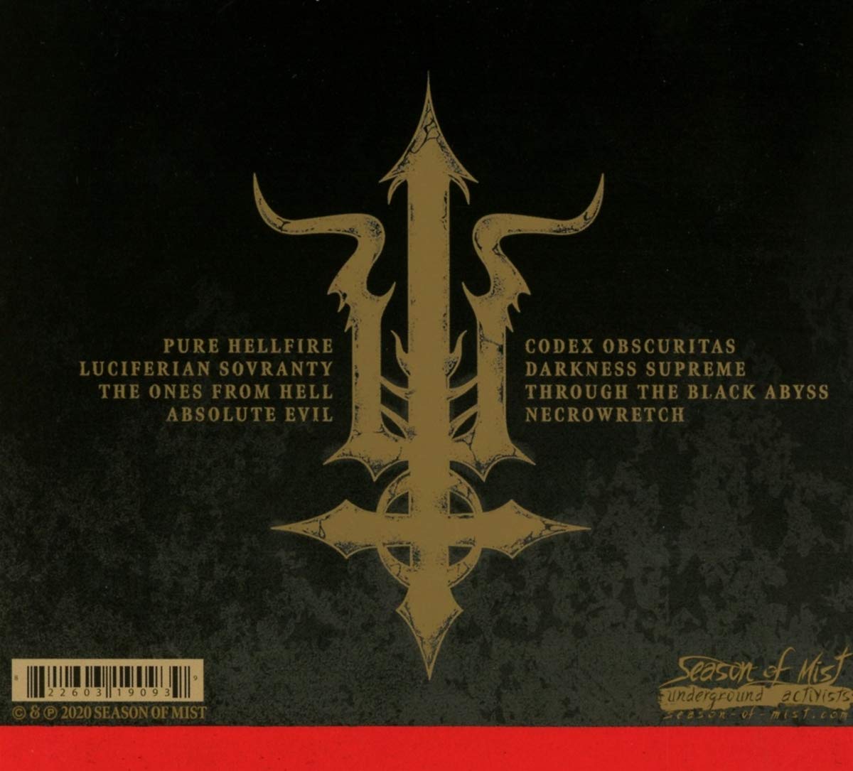 Detalle 2 de Necrowretch The Ones From Hell Audio CD, Vicious Black Metal Album