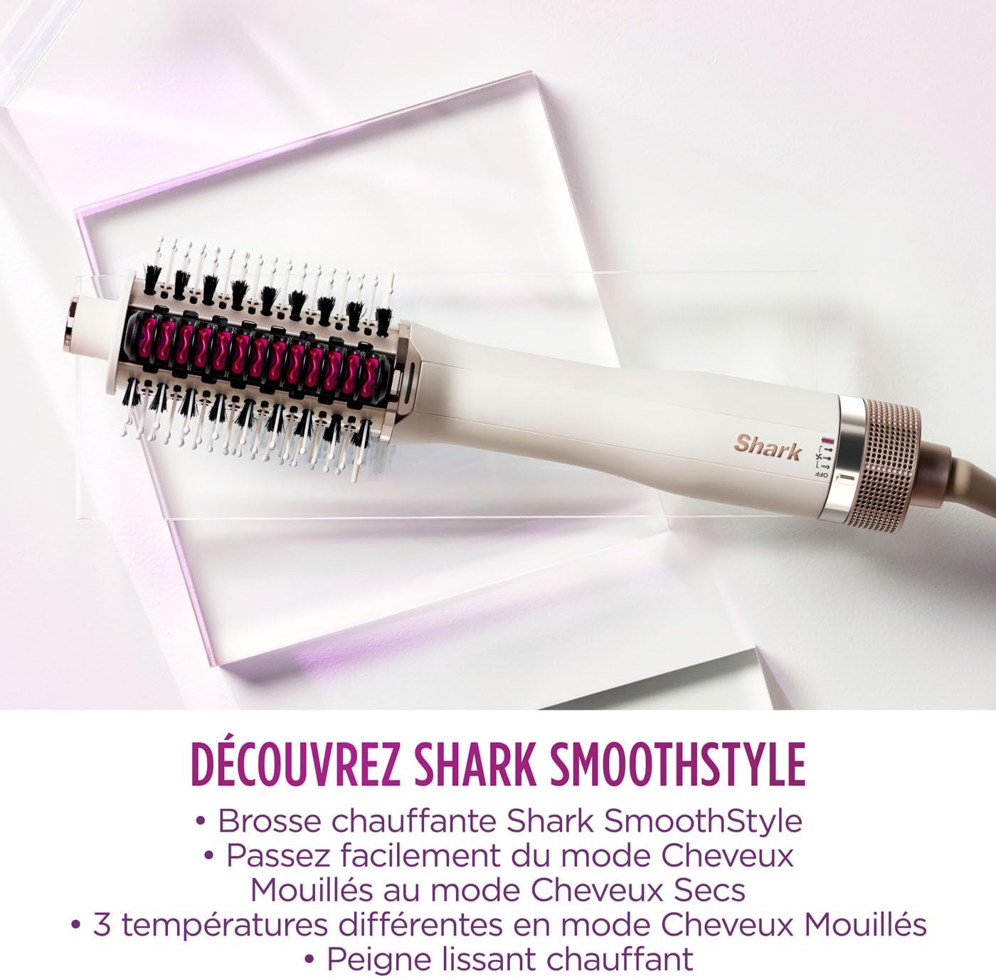 Thumbnail 1 de Shark SmoothStyle brosse chauffante 730 g 💇♀️