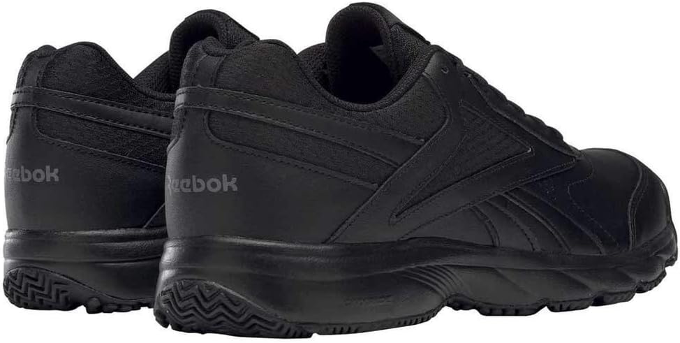 Thumbnail 5 de Reebok Work N Cushion 4.0 en cuir noir : baskets confort pour le travail