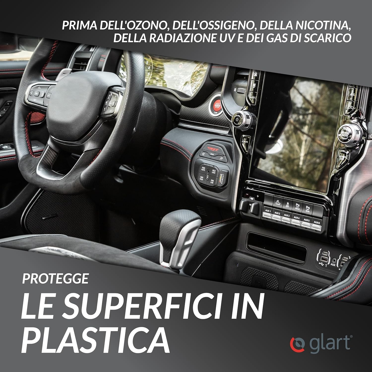 Thumbnail 5 de Glart 45CP Cura del Cruscotto Auto – Trattamento in profondità per plastiche interne, 500 ml