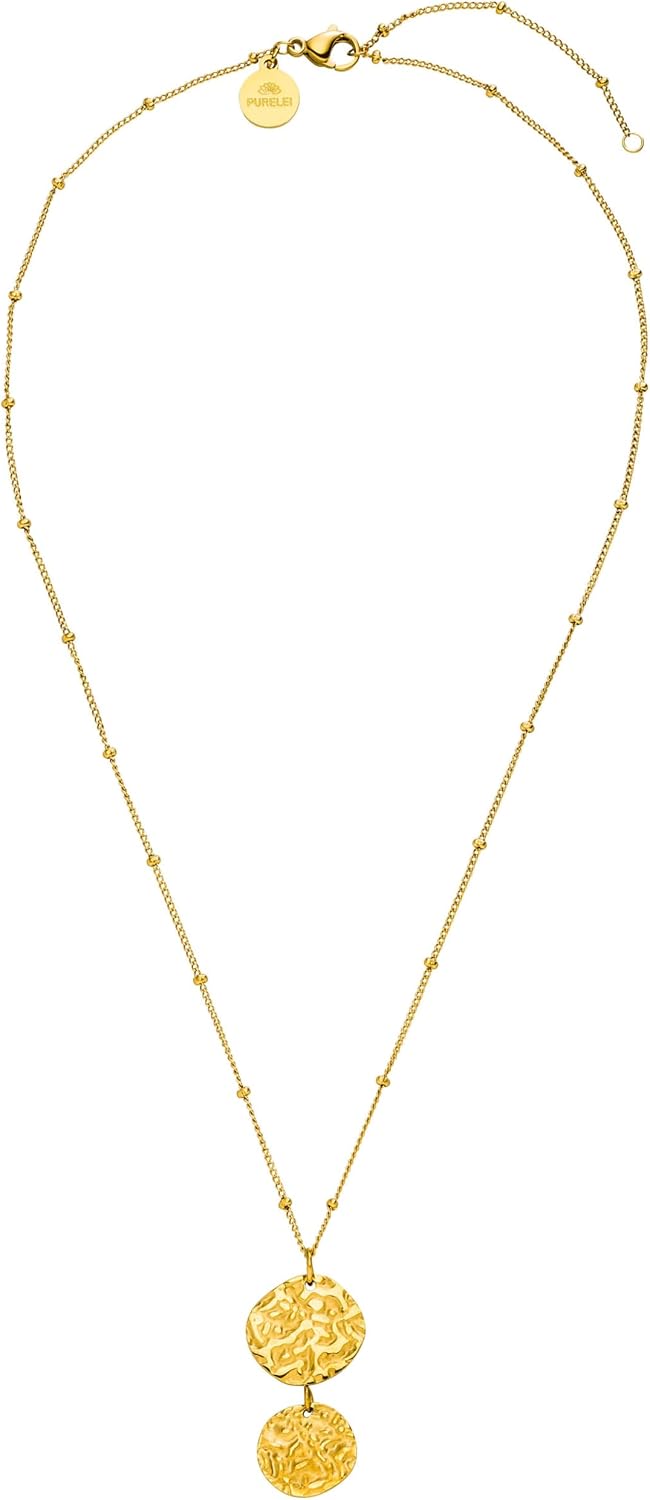 Detalle de Purelei Malihini Coin Collana