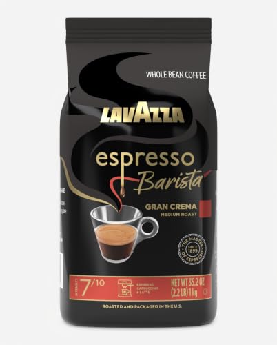Thumbnail 7 de Lavazza Espresso Barista Gran Crema Whole Bean Coffee Blend — Medium Espresso Roast, 2.2 lb bag (Packaging May Vary)