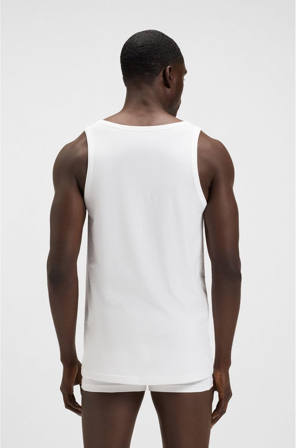 Detalle 2 de BOSS Herren Tank Top 3er-Pack Classic Vest mit Rundhalsausschnitt (Regular Fit)