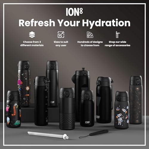 Thumbnail 6 de Ion8 Lightweight Steel Water Bottle 600 ml/20 oz – Non-Insulated, Leak-Proof, Dishwasher Safe