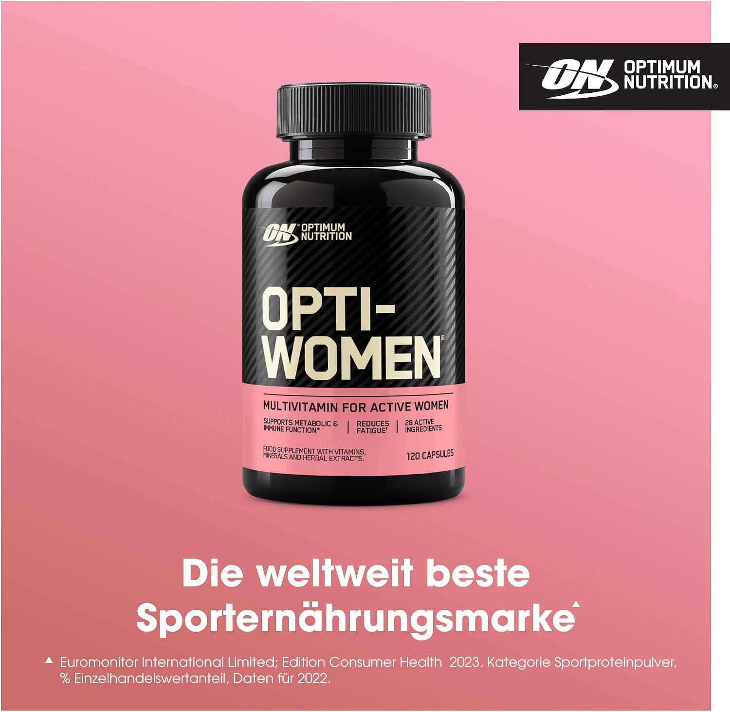 Detalle 2 de Optimum Nutrition Opti-Women Multivitamin 120 Kapseln