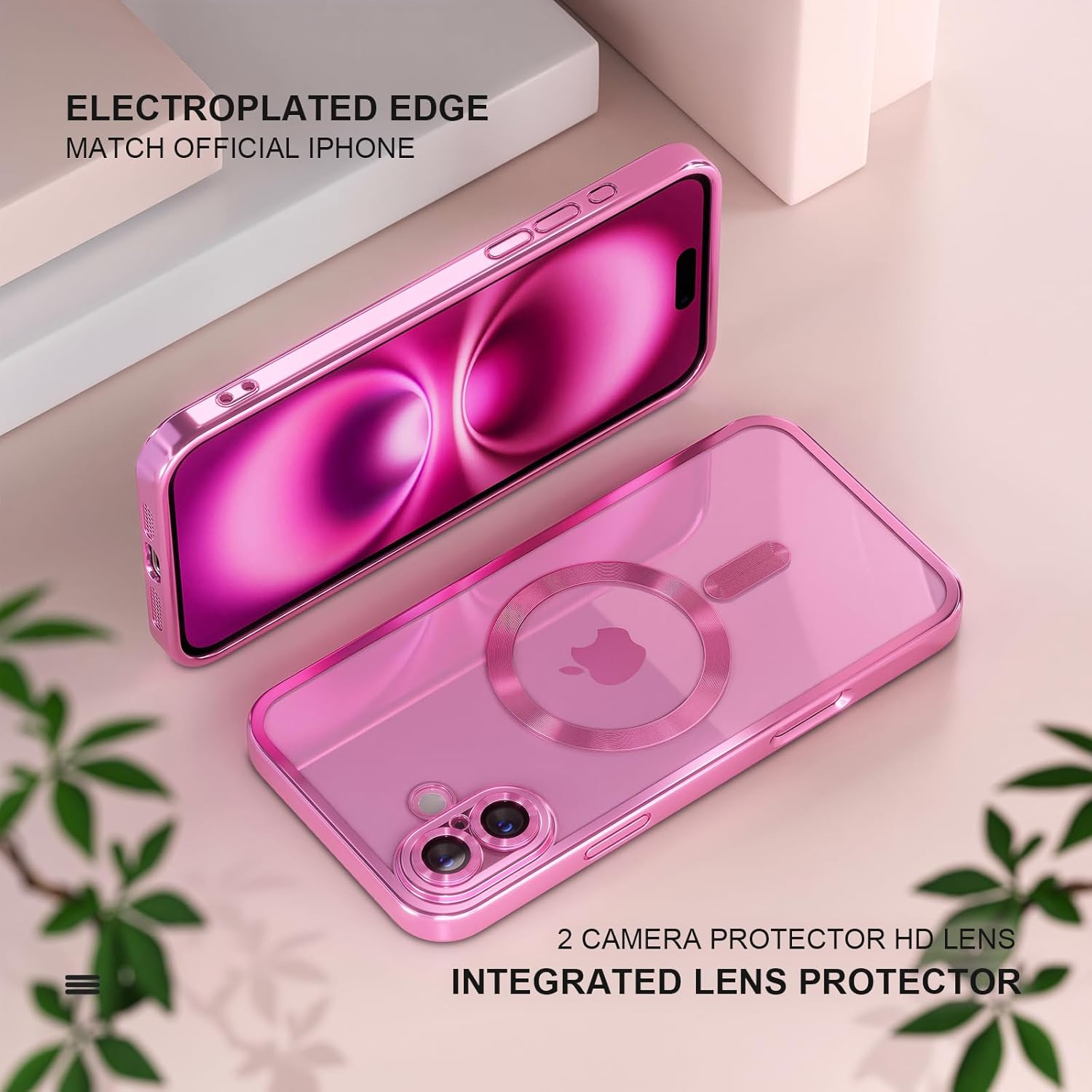Thumbnail 5 de Misea iPhone 16 Magnetic Clear Case 6.1"