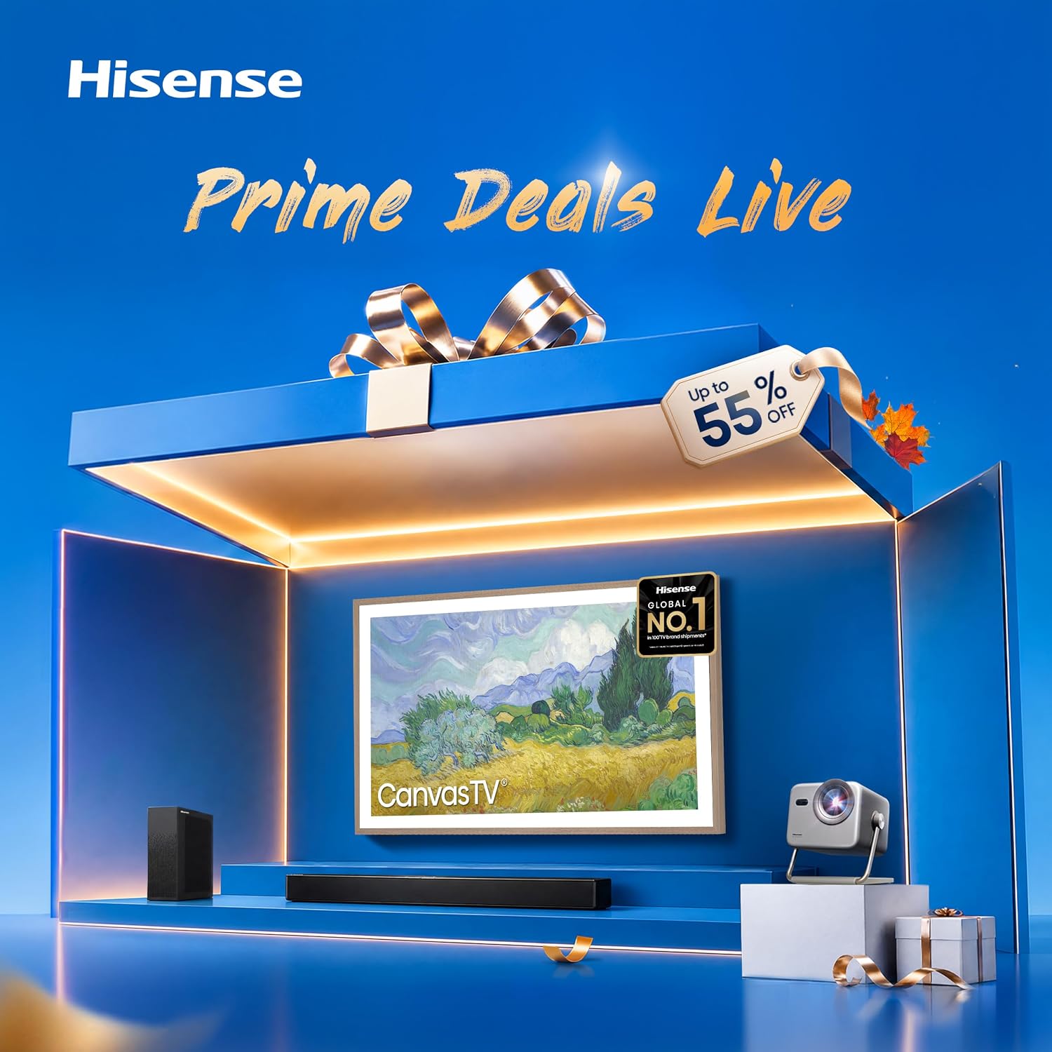 Detalle de Hisense Canvas TV 55-inch