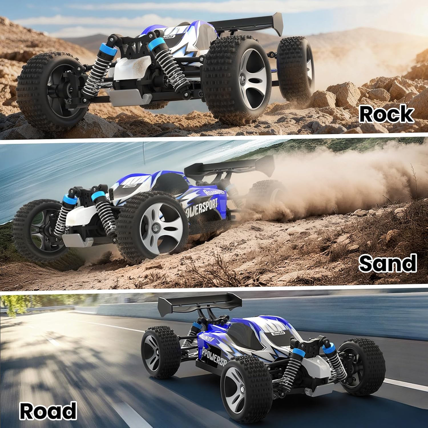 Thumbnail 3 de SIMREX 1:18 Scale All-Terrain RC Car 45km/h