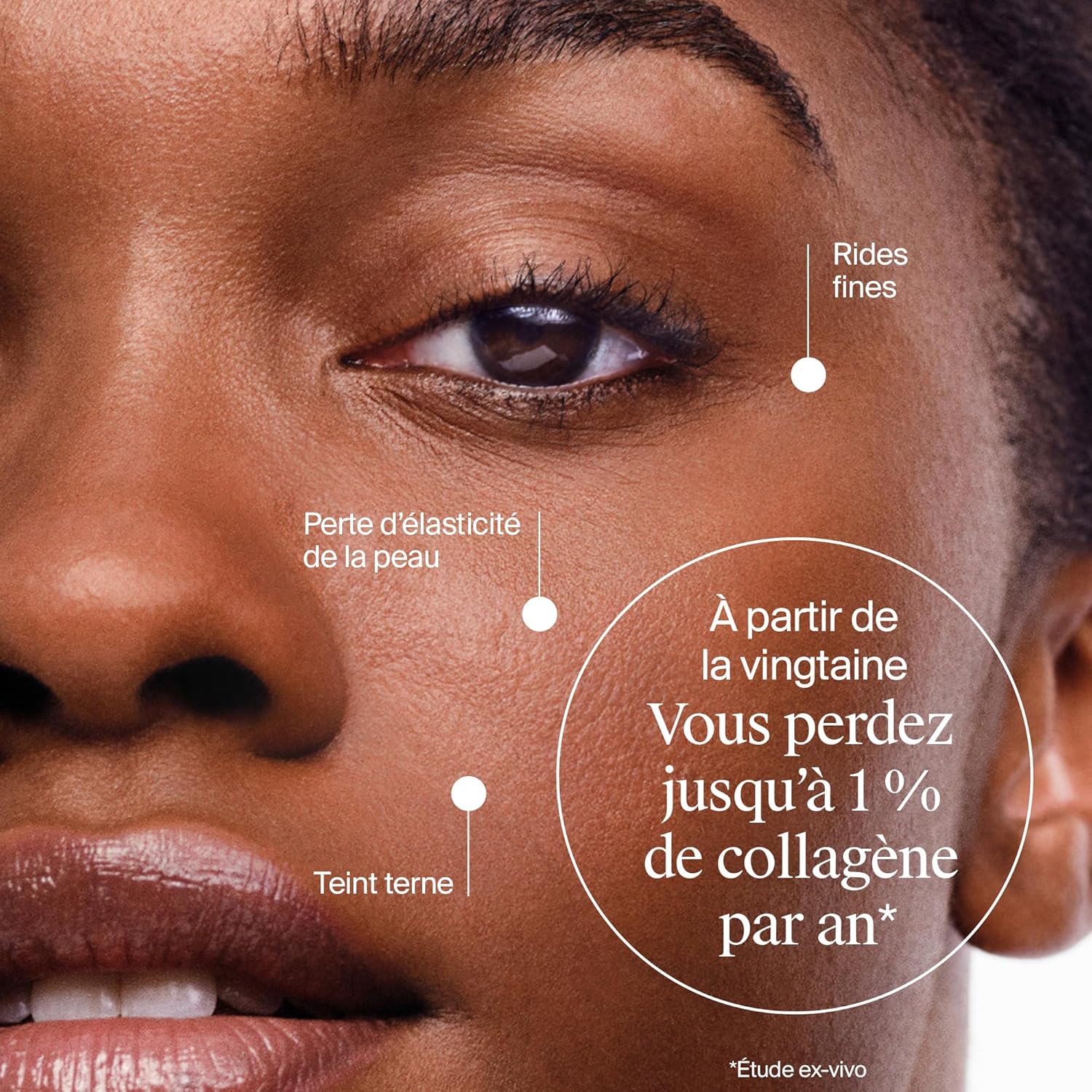 Detalle de Neutrogena Crème Hydratante Visage Collagen Bank (50 ml) au bakuchiol et micro-peptides