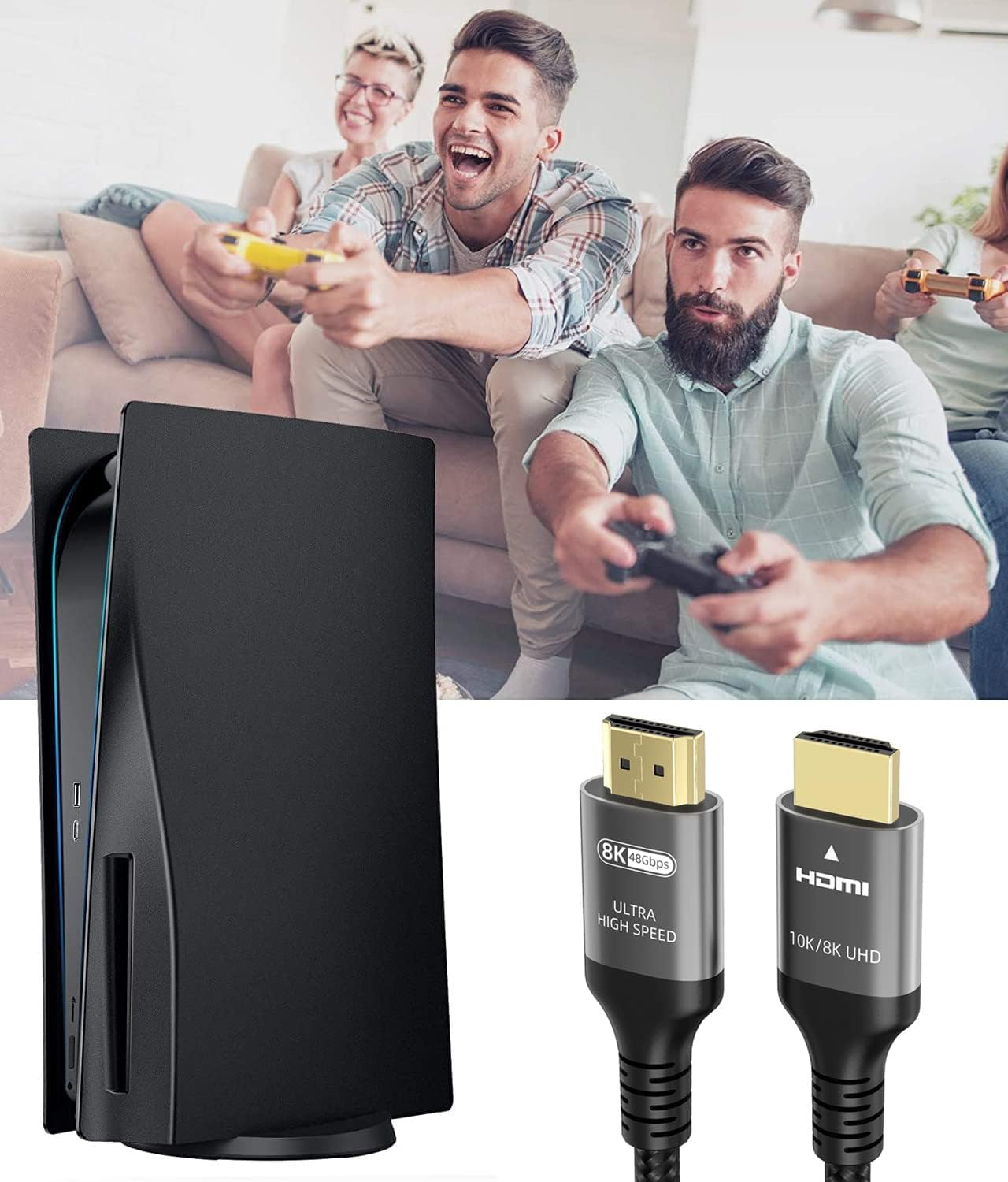 Thumbnail 5 de Ubluker HDMI Kabel 10K/8K/4K – Ultra High Speed, 2,5 m, zertifiziert