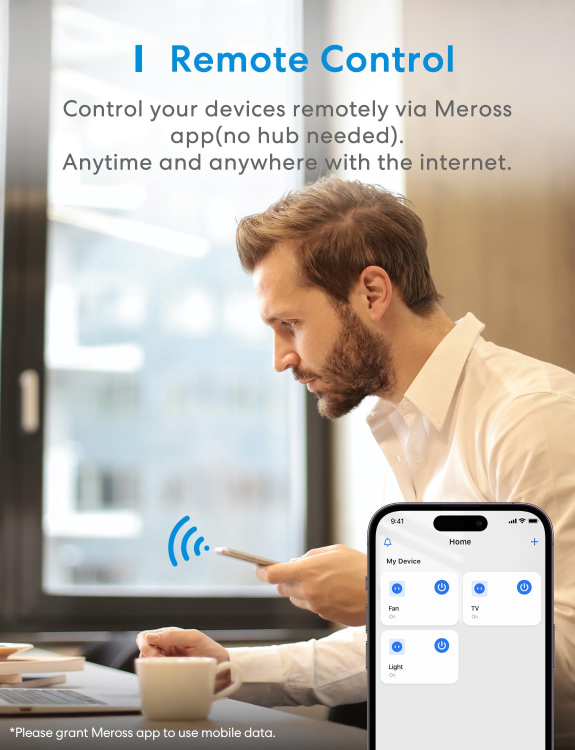 Thumbnail 3 de meross Smart WLAN Steckdose mit Strommessung (16A) – WiFi, Alexa & HomeKit, 2er-Set