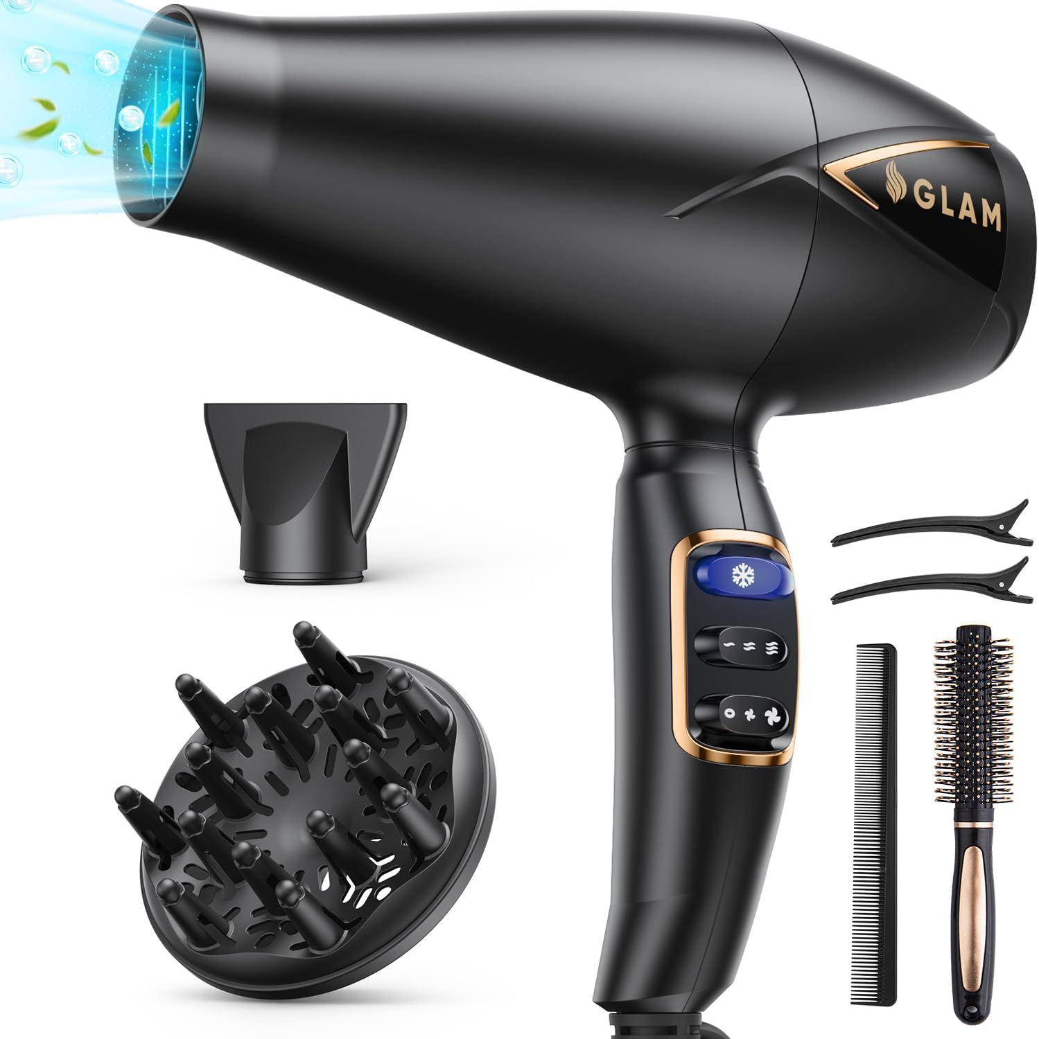Detalle de GLAM Profi Haartrockner 2300W