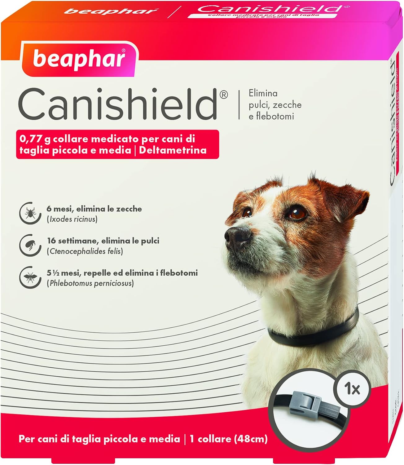 Detalle 2 de Beaphar Canishield Collare antiparassitario 65 cm Large