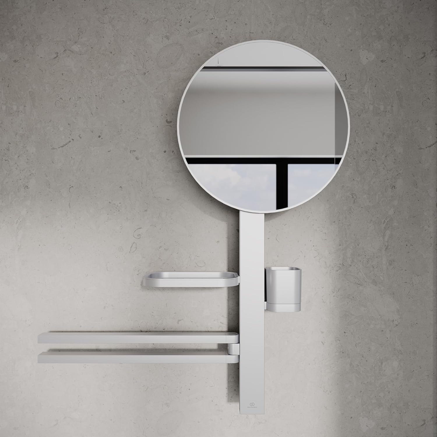 Thumbnail 5 de Ideal Standard Alu+ Barra multifunzione: stile sostenibile e organizzazione modulare per il bagno