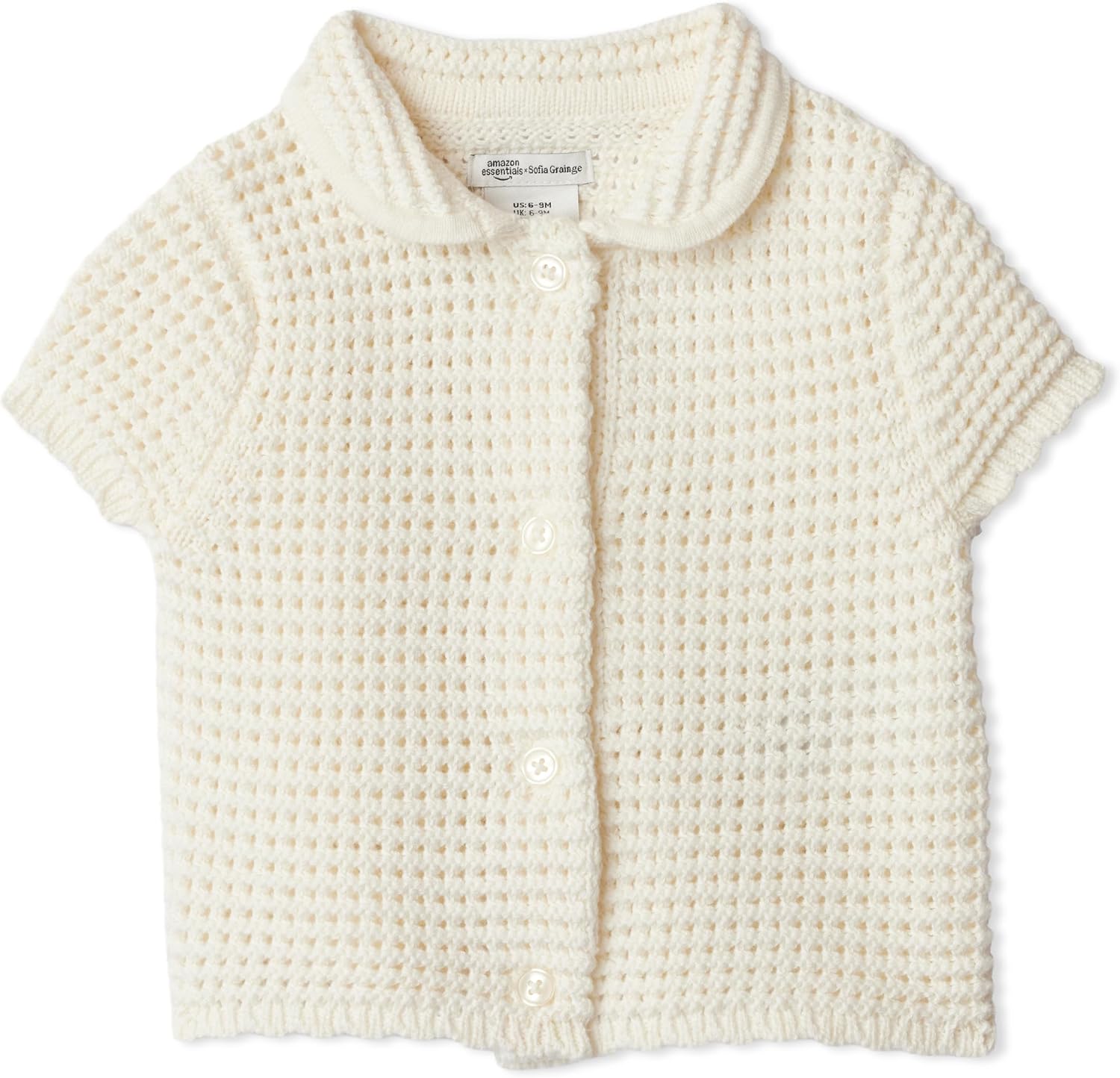 Thumbnail 6 de Amazon Essentials x Sofia Grainge Maglione in Cotone con Colletto Peter Pan per Bambina 0–24 mesi