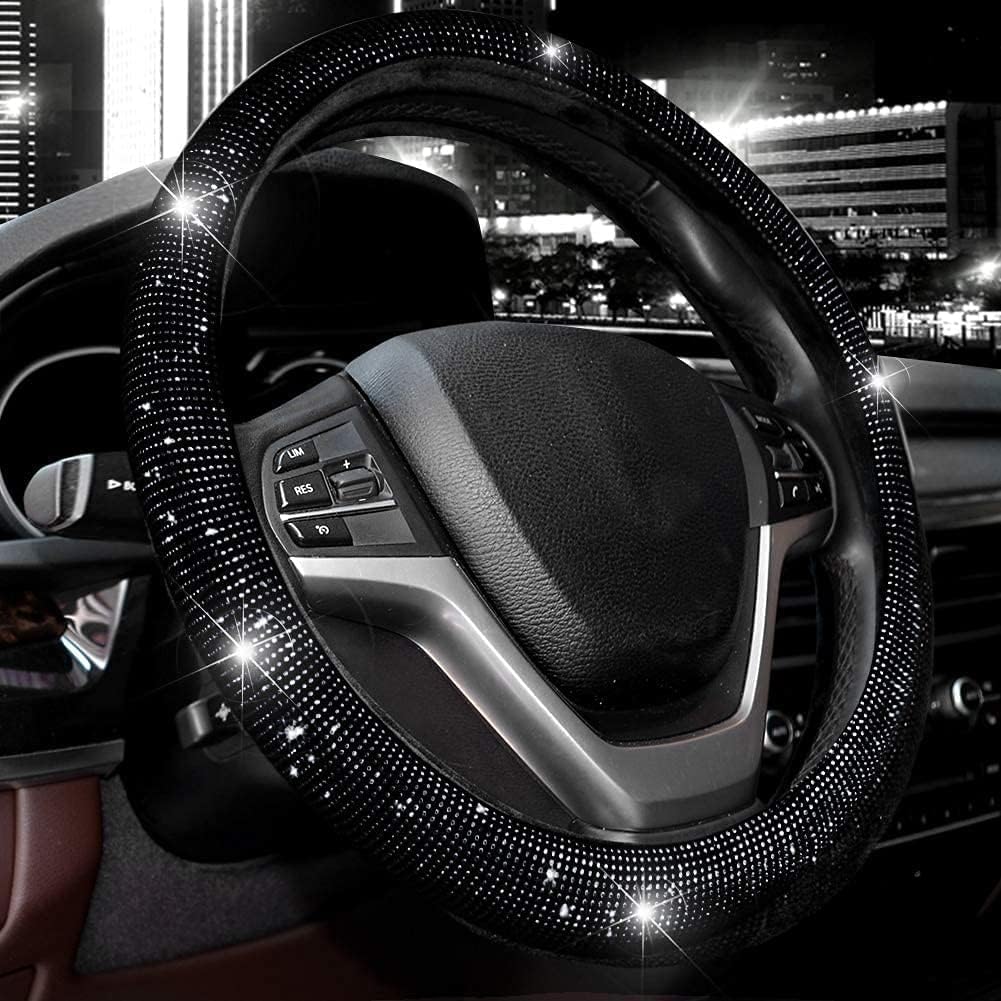 Valleycomfy Steering Wheel Cover 15 Inch