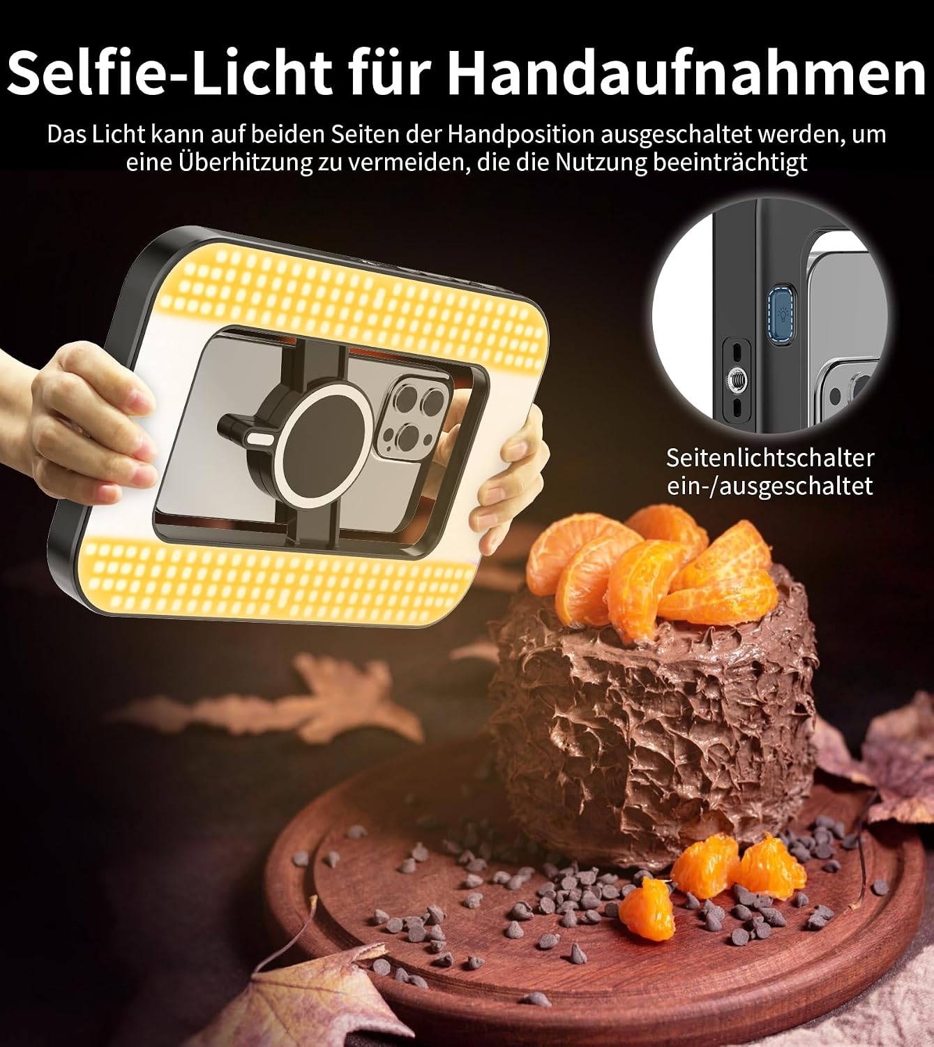 Thumbnail 6 de Magnetisches Ringlicht 6000 mAh RGB für iPhone