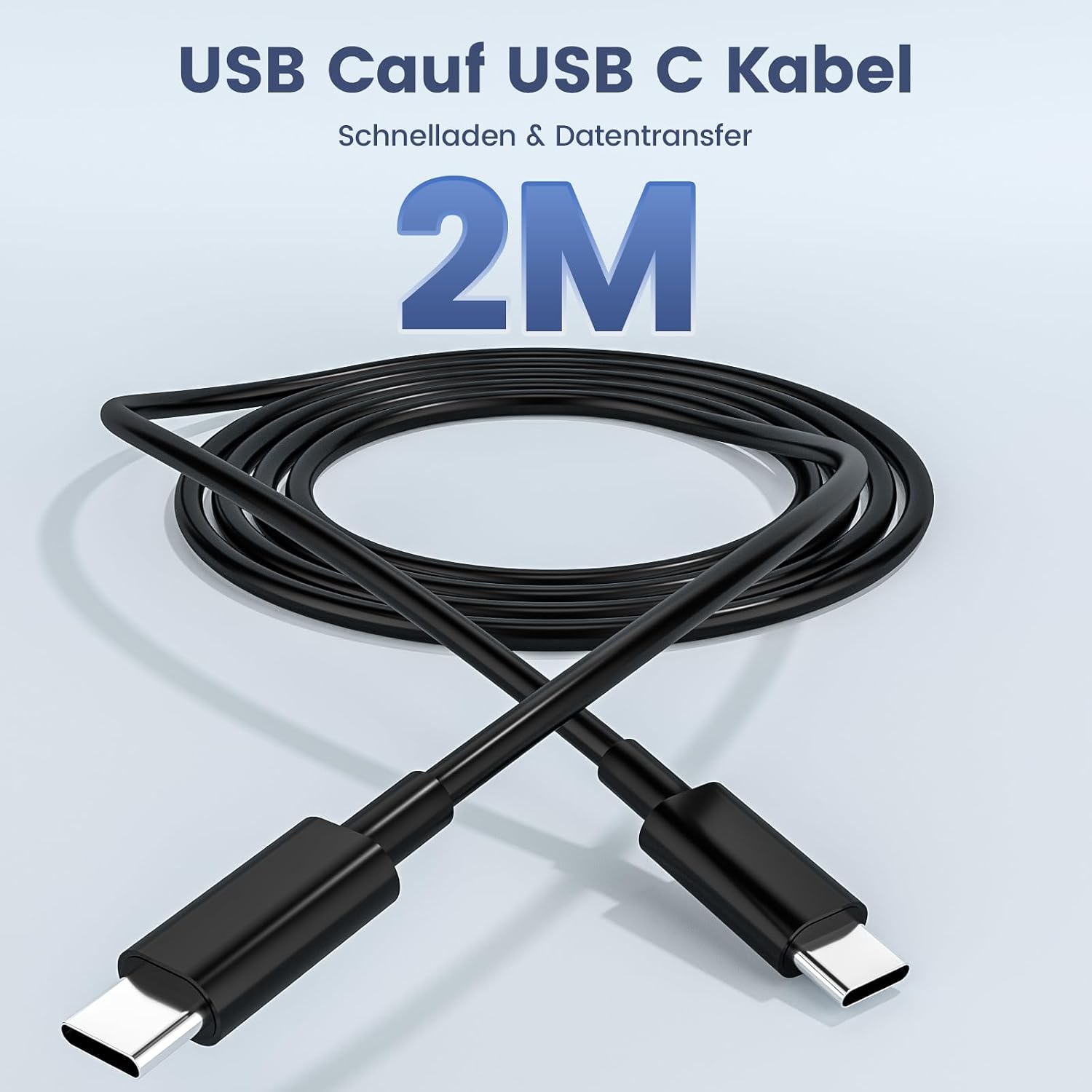 Thumbnail 6 de Caricabatterie USB-C 25W con 2 Porte e Cavo da 2 m per Samsung Galaxy e altri dispositivi