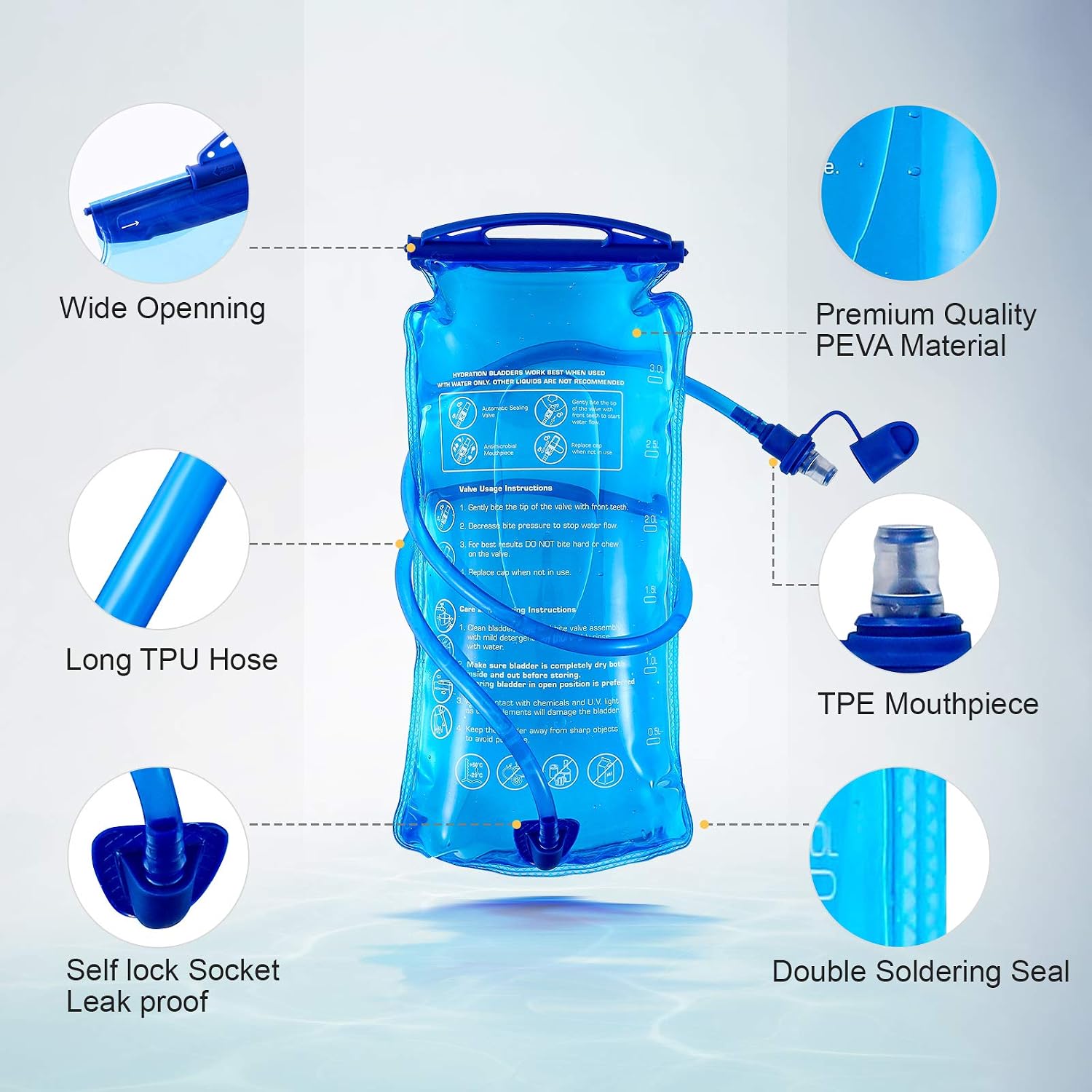 Thumbnail 1 de JOYHILL Hydration Bladder 3 L water reservoir 💧