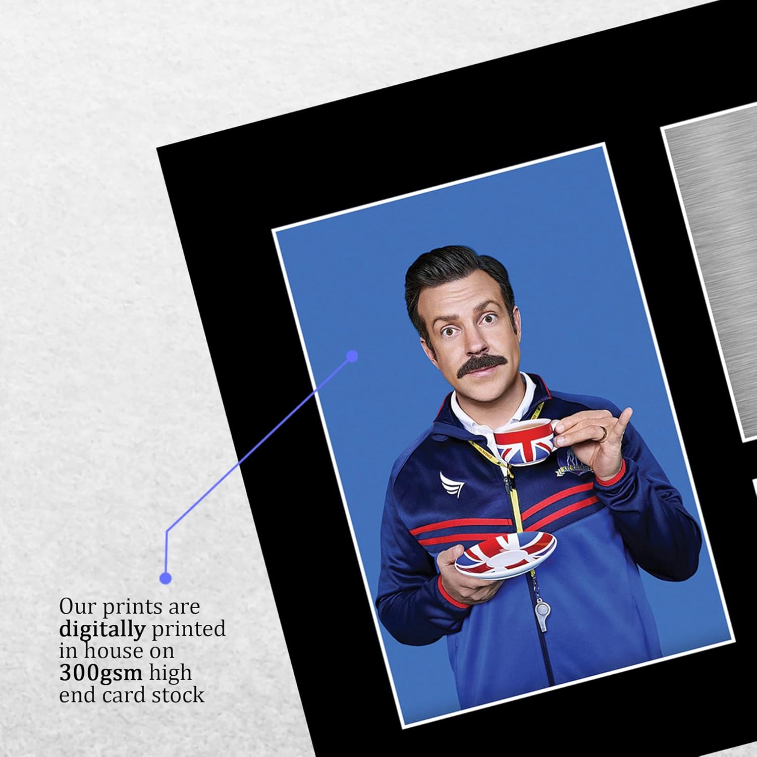 Thumbnail 3 de HWC Trading A4 Jason Sudeikis Ted Lasso printed autograph picture (TV fans gift)