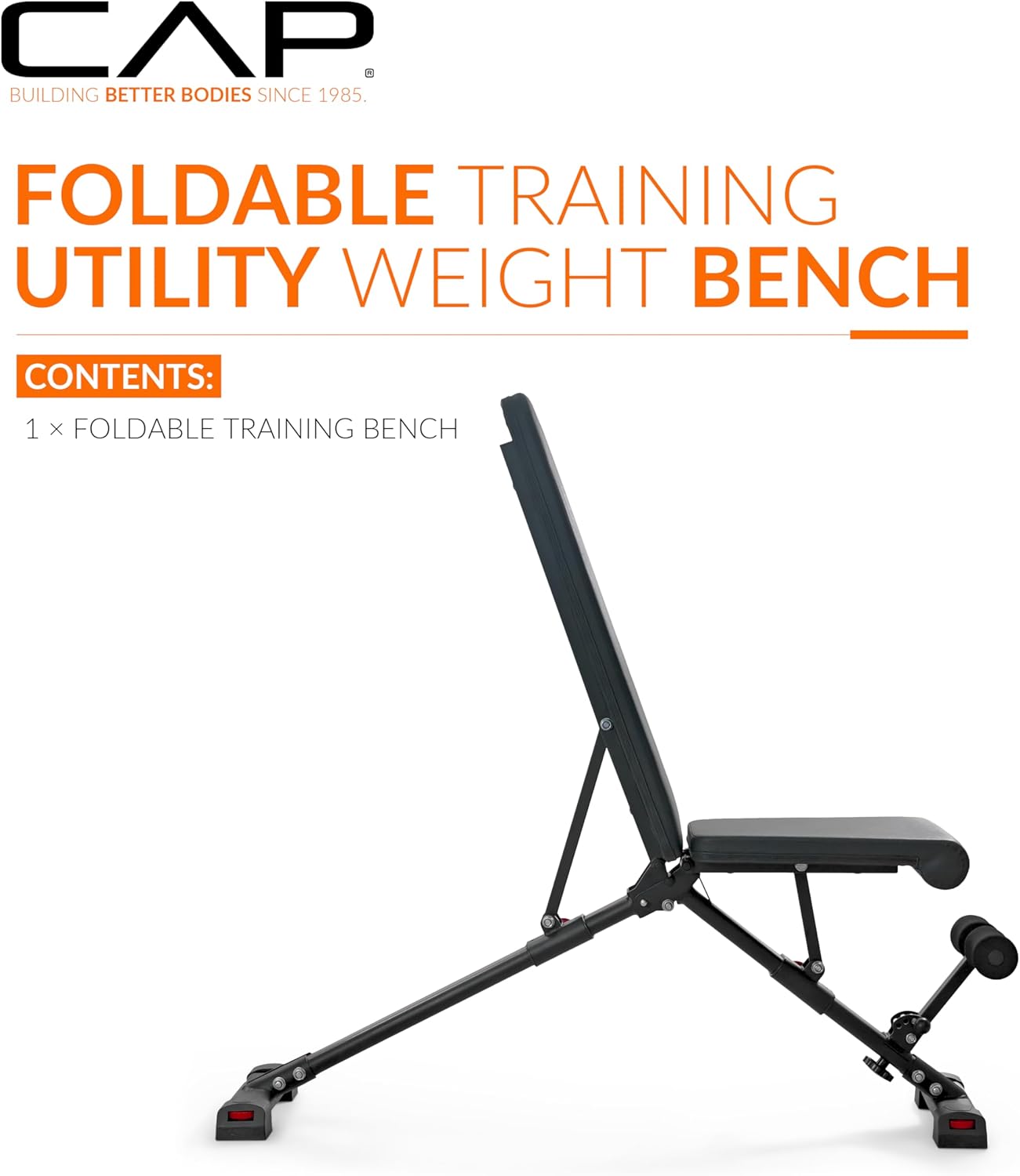 Thumbnail 1 de CAP Barbell Adjustable Utility Weight Bench 🏋