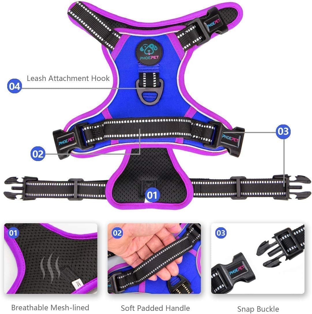 Thumbnail 3 de PHOEPET No Pull Harness XL