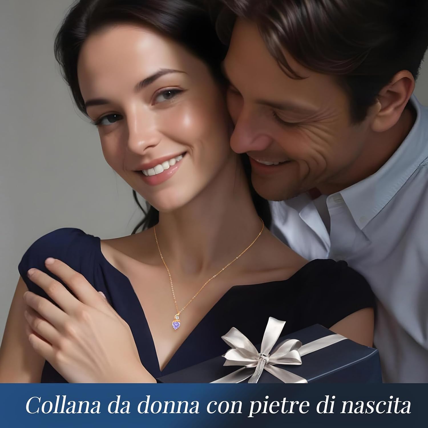 Detalle 2 de LOUISA SECRET collana Cuore Infinito 925
