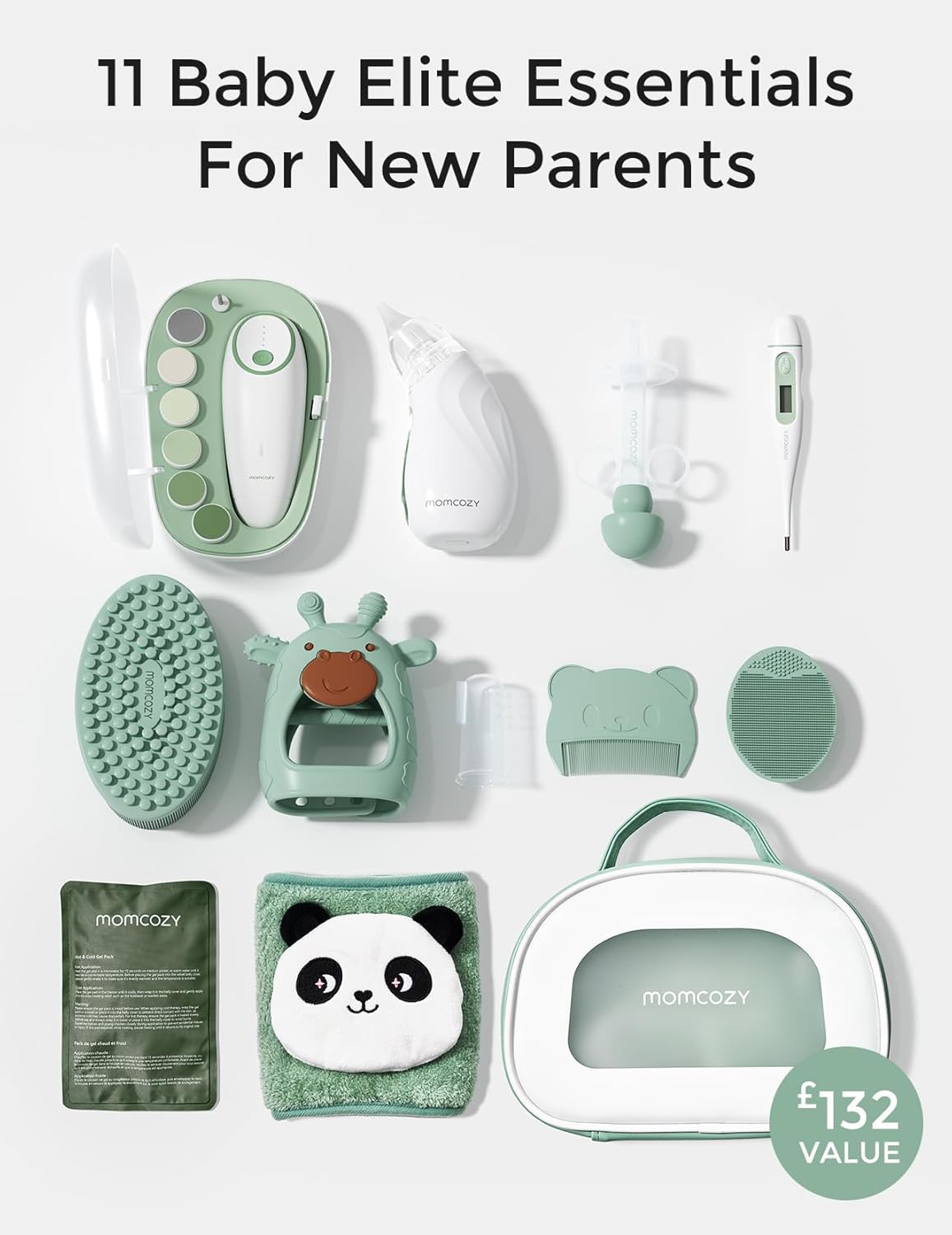 Thumbnail 1 de Momcozy Elite Baby Kit: All‑in‑One Grooming, Health & Cleansing Set for New Parents