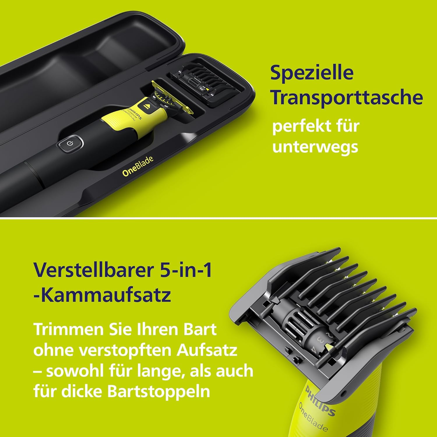 Thumbnail 5 de Philips OneBlade 360 Face & Body QP4631/65 12.000/min