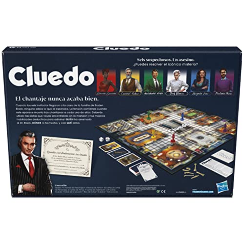 Thumbnail 5 de Hasbro Cluedo Rediseñado — Juego de mesa para 8+ 🎲