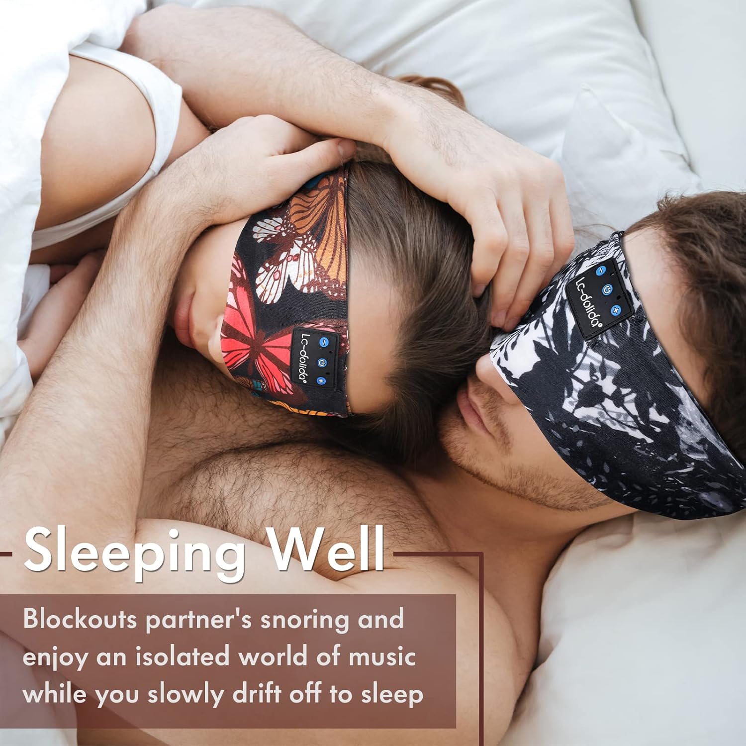 Thumbnail 4 de LC-dolida Sleep Headphones Bluetooth 5.4 headband