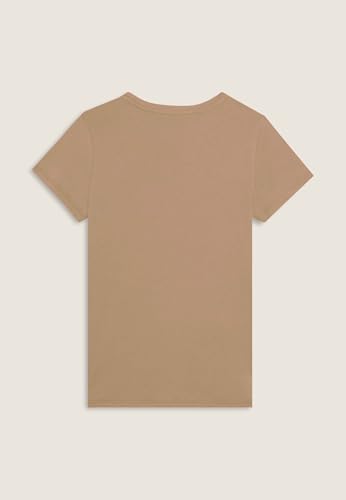 Thumbnail 1 de FREDDY T-Shirt Donna Supima con Grafica Oro Chiaro: stile sobrio e dettagli premium
