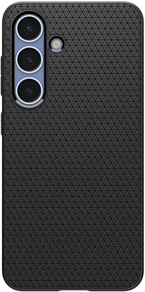 Detalle de Spigen Liquid Air Hülle für Samsung Galaxy S25 – leichtes TPU mit Air Cushion und Anti-Rutsch (Schwarz)