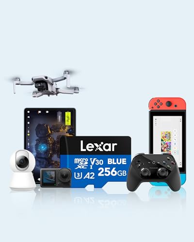 Thumbnail 4 de Lexar Blue Scheda Micro SD 256GB microSDXC UHS-I: velocità fino a 160 MB/s con classe A2