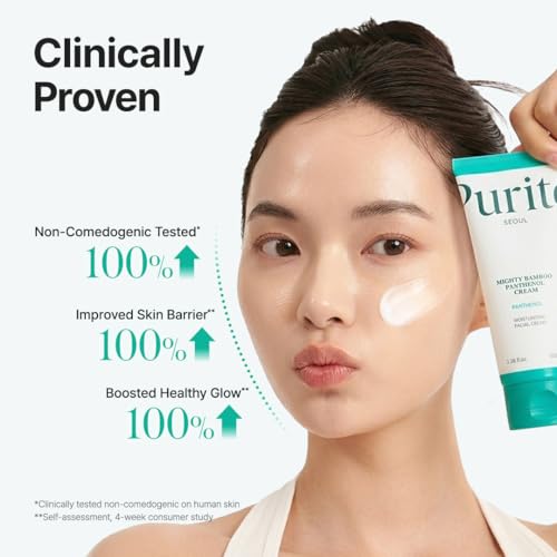 Detalle de PURITO Panthenol 10% Cream | Koreanische Barrierereparatur & Glow