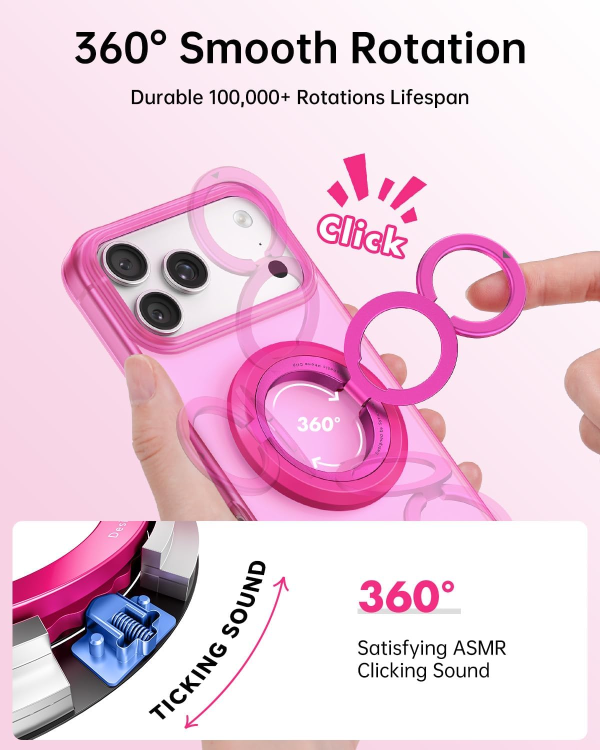 Thumbnail 5 de SYNCWIRE MagSafe Phone Grip — Magnetic Ring Holder