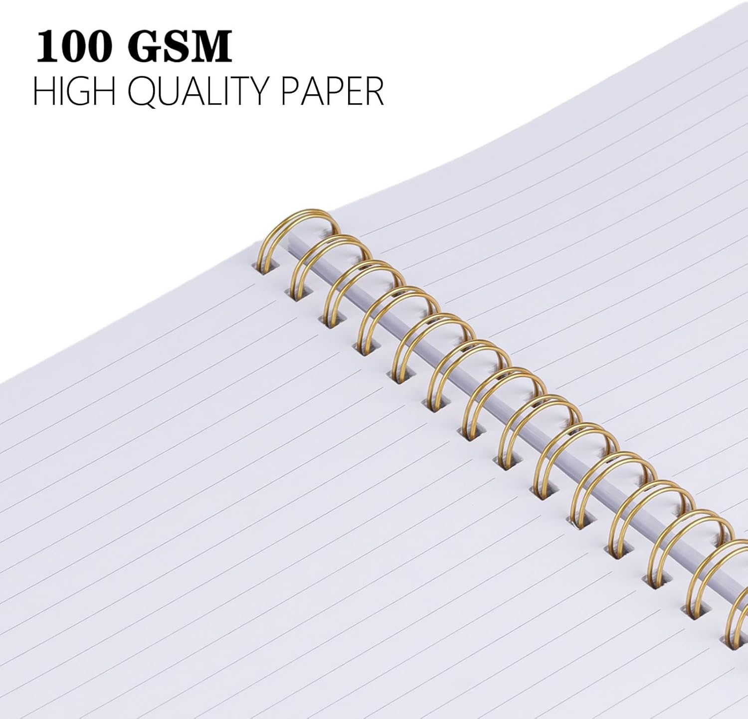 Thumbnail 4 de HIJYOO A5 Journal Notebook with PVC Waterproof Cover, 200 Pages (100GSM) – Pink