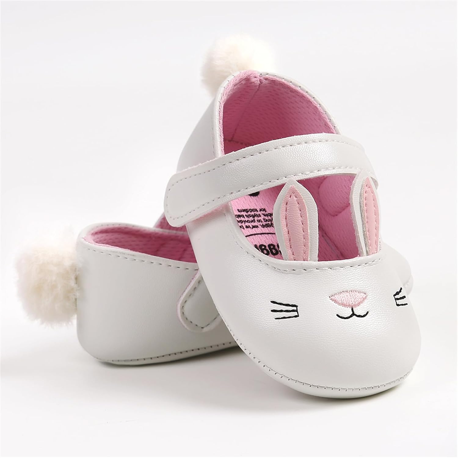 Thumbnail 3 de RVROVIC Baby Girl Moccasins: Sparkly Soft Sole Prewalker Shoes