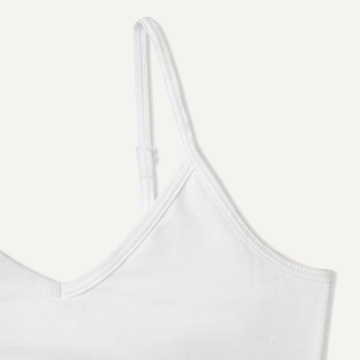 Detalle 2 de Amazon Essentials Mädchen Bustier, Trainings-Bralette aus Baumwoll-Jersey – 2er Pack