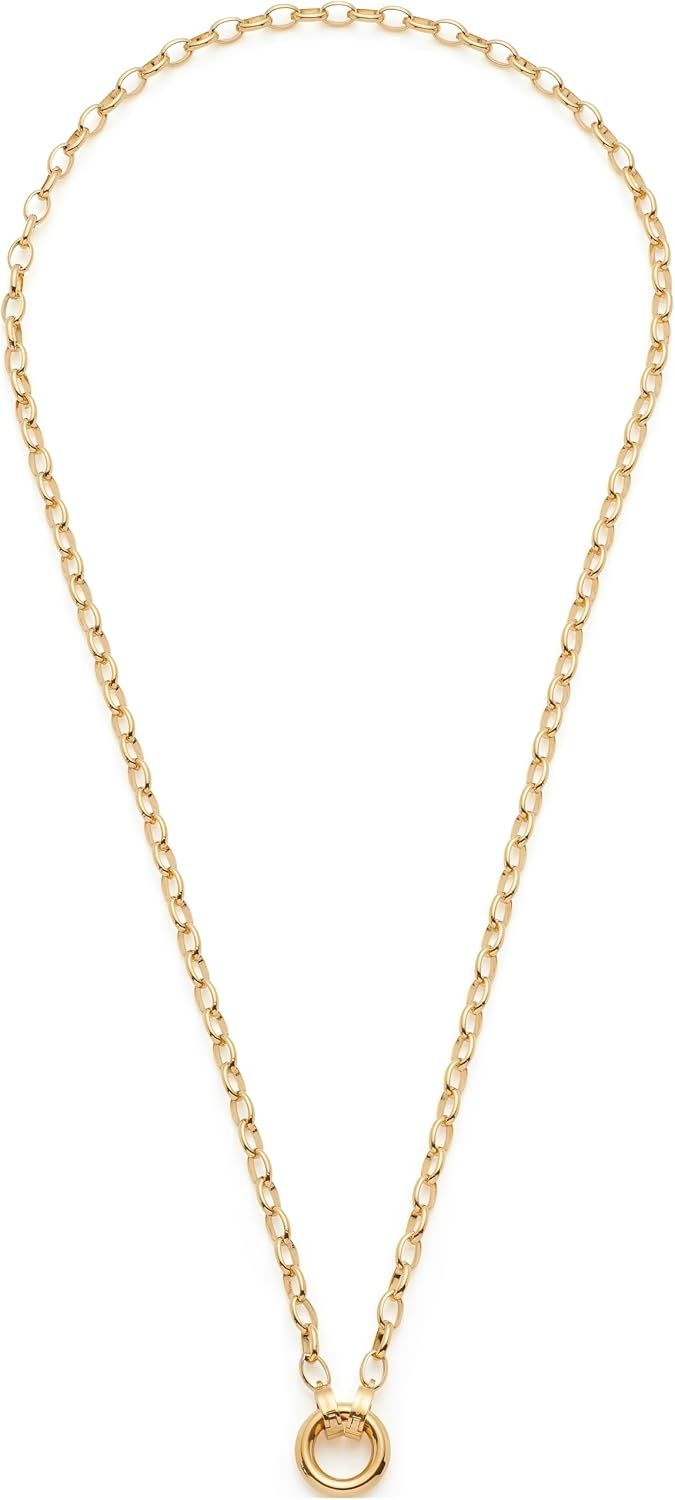 Detalle de JEWELS BY LEONARDO Halskette Tomke „Clip & Mix“ 50–51,3 cm goldfarben (Edelstahl) 025758