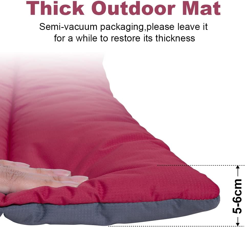 Detalle de XIAPIA wasserdichte Hundematte für Outdoor – 110 × 68 cm, faltbar, waschbar, Hygienisch