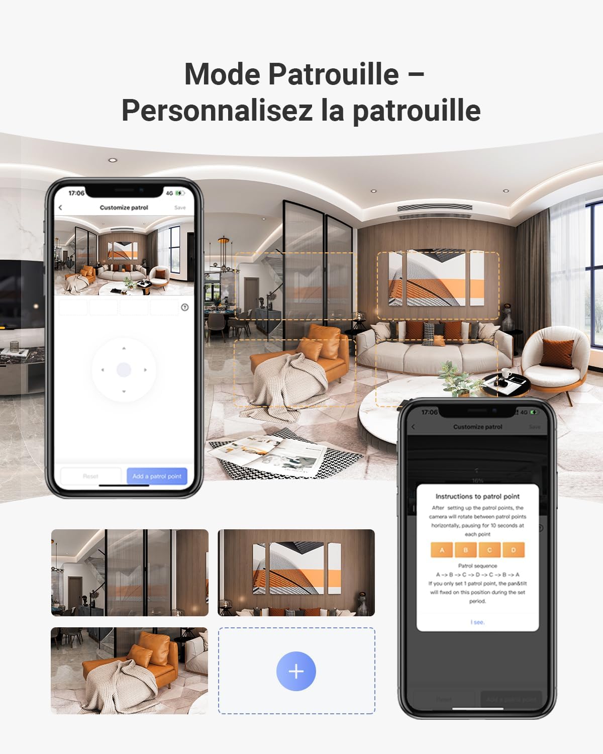 Thumbnail 6 de EZVIZ C7 4MP Caméra intérieure