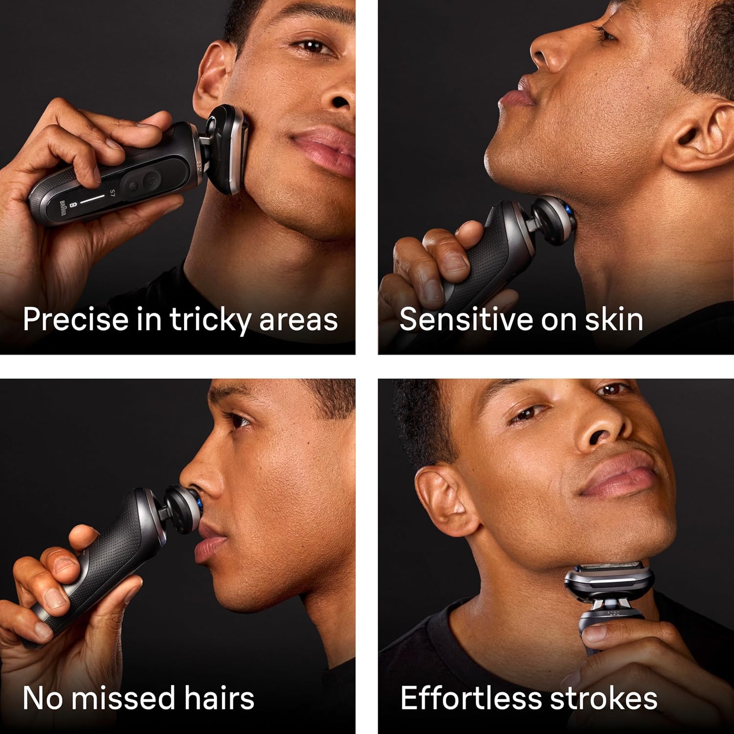 Thumbnail 3 de Braun Series 7 7187ps Wet & Dry Foil Shaver with ContourFlex Head and 3 Modes